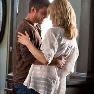 BCBG Silk Blouse in Ivory
